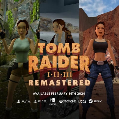 Tomb Raider I-III Remastered sur Switch