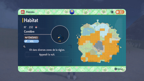 Pierre Nuit Pokémon Écarlate et Violet : Où la trouver pour faire évoluer Feuforêve ou Mélancolux ?