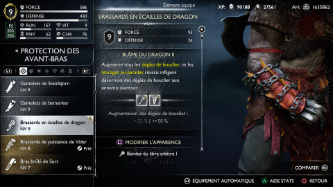 Dragons God of War Ragnarok : Où trouver les griffes pour améliorer l'Armure d'écailles de dragon ?