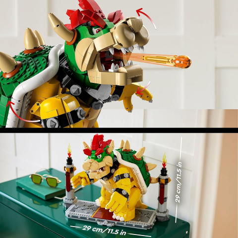 Arrêtez tout : le Bowser en LEGO, l'ennemi juré de Mario, est enfin en réduction ! 