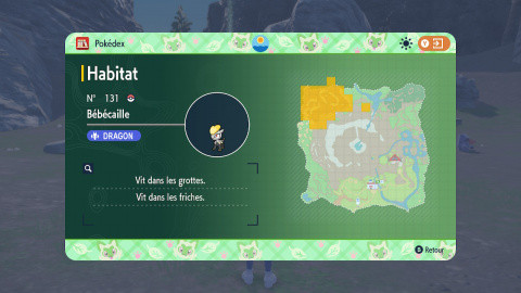 Bébécaille shiny Pokémon Écarlate et Violet : comment attraper ce Pokémon chromatique dans le DLC 1 Le Masque Turquoise ?