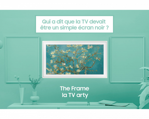 Samsung prouve qu’une TV peut aussi être une œuvre d’art : la The Frame QLED 65 pouces est en baisse de prix sur le site officiel !