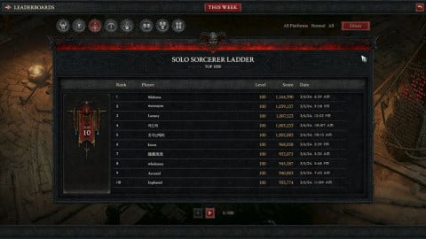 He's the fastest player in Diablo 4 on the hardest challenge in the game, and he has a method all his own...