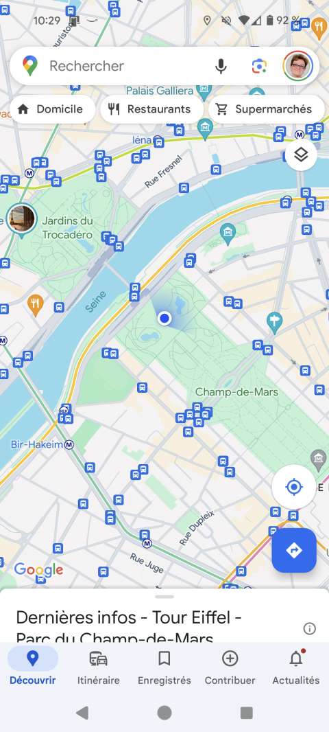 Voici l’astuce ultime pour vous localiser où vous le désirez sur Google Maps pour Android !