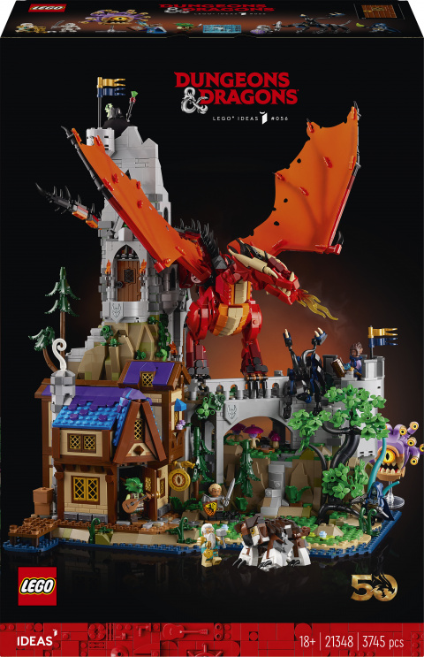 Après 50 ans d’existence, Donjons et Dragons a enfin un LEGO digne de ce nom et il fait déjà partie des plus beaux sets pour adultes