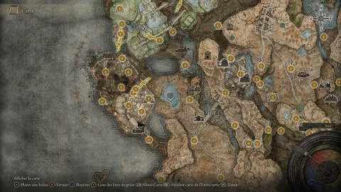 Cœur de dragon Elden Ring : La position de tous les dragons du DLC Shadow of the Erdtree