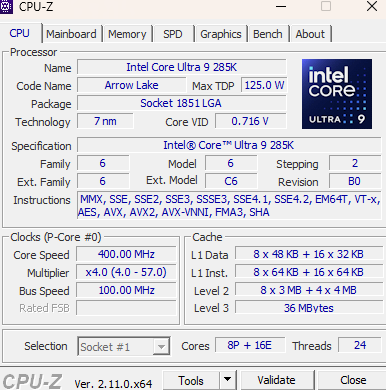 Test Core Ultra 9 285K : le meilleur processeur Intel de nouvelle génération est décevant pour les PC gamer et voici pourquoi
