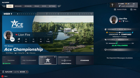 PGA Tour 2K25 : Nos impressions sur le prochain jeu de golf avec Tiger Woods