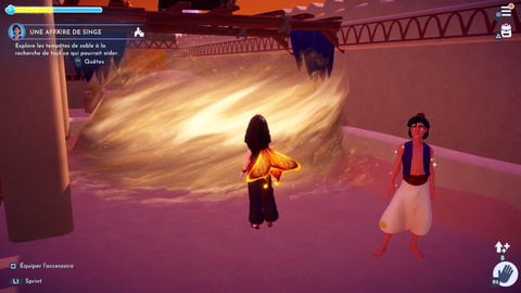 Aladdin et Jasmine Disney Dreamlight Valley : Comment les débloquer et les inviter dans la vallée ?