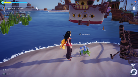 Aladdin Disney Dreamlight Valley : Banane en or, Tapis volant, Stand de gemmes... Toutes les quêtes du Prince Ali