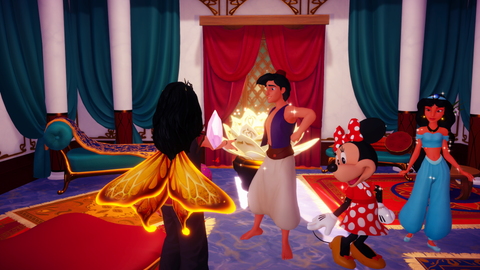 Aladdin Disney Dreamlight Valley : Banane en or, Tapis volant, Stand de gemmes... Toutes les quêtes du Prince Ali
