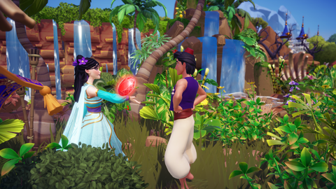 Aladdin Disney Dreamlight Valley : Banane en or, Tapis volant, Stand de gemmes... Toutes les quêtes du Prince Ali