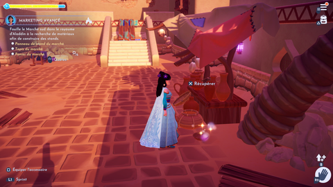 Aladdin Disney Dreamlight Valley : Banane en or, Tapis volant, Stand de gemmes... Toutes les quêtes du Prince Ali