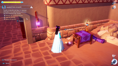 Aladdin Disney Dreamlight Valley : Banane en or, Tapis volant, Stand de gemmes... Toutes les quêtes du Prince Ali