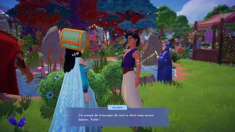 Aladdin Disney Dreamlight Valley : Banane en or, Tapis volant, Stand de gemmes... Toutes les quêtes du Prince Ali