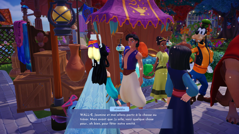 Aladdin Disney Dreamlight Valley : Banane en or, Tapis volant, Stand de gemmes... Toutes les quêtes du Prince Ali