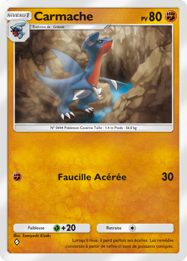 Deck Carchacrok EX Pokemon Pocket : La liste complète des cartes et des conseils de gameplay