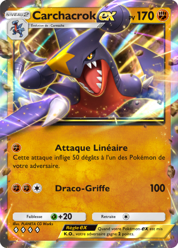 Deck Carchacrok EX Pokemon Pocket : La liste complète des cartes et des conseils de gameplay