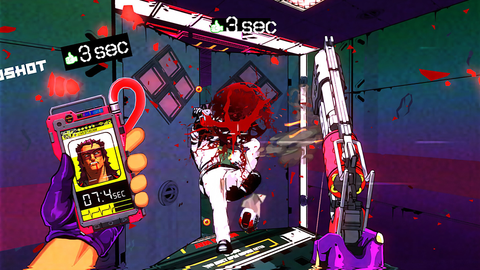 Ce FPS totalement fou arrive "gratuitement" dans le Game Pass : ça va saigner en rouge fluo !