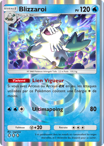 Ce deck Blizzaroi a une synergie folle avec Arceus EX sur Pokémon Pocket !
