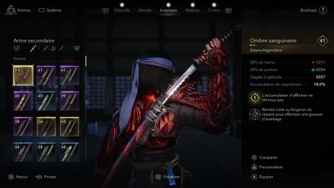 Exsanguination AC Shadows : Où trouver une arme de saignement pour réaliser ce succès ?
