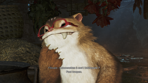 La prunelle de ses yeux MH Wilds : où trouver le Wudwud qui détient les lunettes d’Alma ?