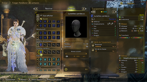 Lunettes Alma Monster Hunter Wilds : comment toutes les débloquer ?