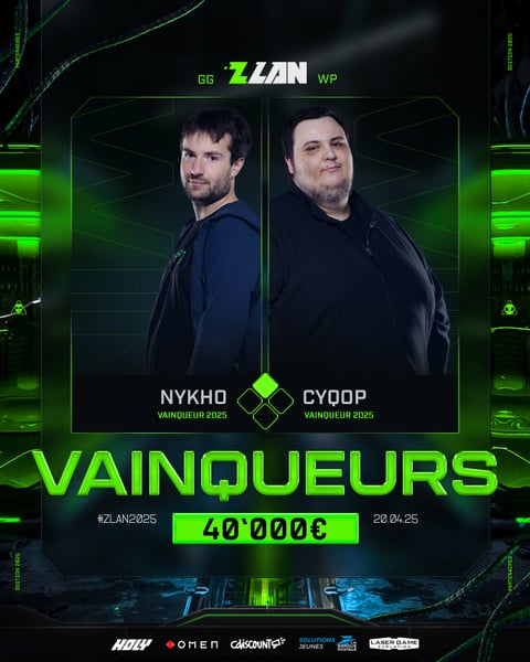 La ZLAN cartonne : les résultats de la compétition de Zerator qui s'est déroulée ce week-end !