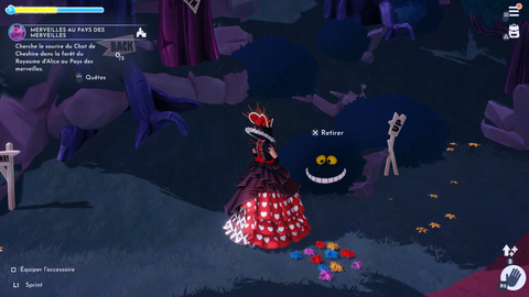 Chat de Cheshire Disney Dreamlight Valley : Sourire, Plus longtemps, Champignon bleu... Toutes les quêtes du Chat de Cheshire