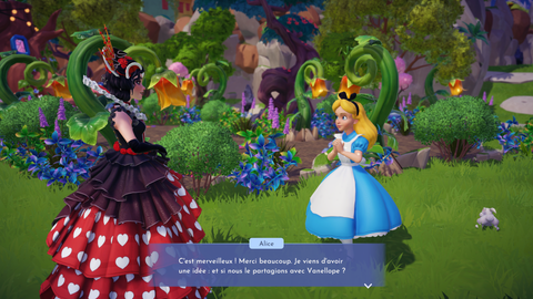 Alice Disney Dreamlight Valley : Oiseau crayon, Mots magiques, Jabberwock... Toutes les quêtes d'Alice au Pays des merveilles