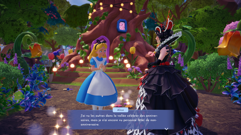Alice Disney Dreamlight Valley : Oiseau crayon, Mots magiques, Jabberwock... Toutes les quêtes d'Alice au Pays des merveilles