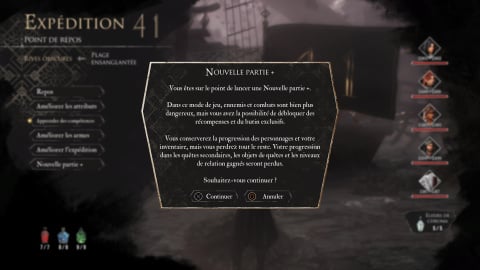 NG+ Clair Obscur : comment se présente-t-il ?