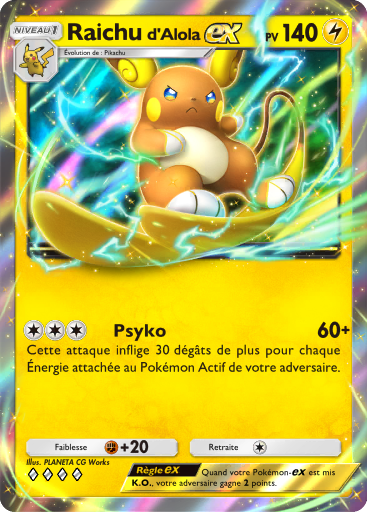 Deck Raichu d'Alola EX Pokémon TCG Pocket : la liste des cartes et comment le jouer