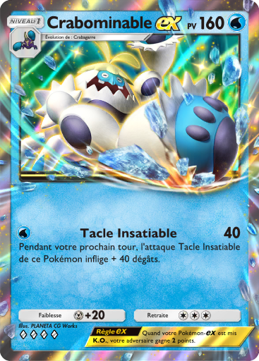 Deck Crabominable EX Pokémon Pocket : la liste complète des cartes et comment le jouer