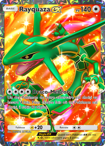 Deck Rayquaza EX : un deck pour cette carte presque offerte sur Pokémon Pocket