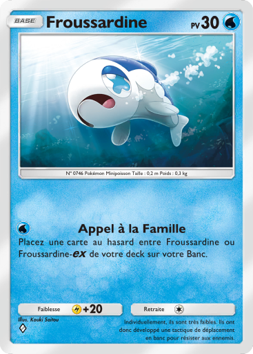 Deck Froussardine EX fun à jouer sur Pokémon Pocket : la liste complète des cartes et comment le jouer