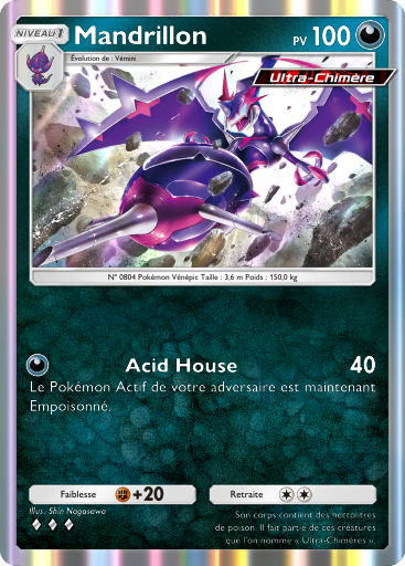 Ce deck avec Zéroïd et Mandrillon sublimera toutes vos cartes avec l'attaque Poison ! Vous devez vraiment l'essayer