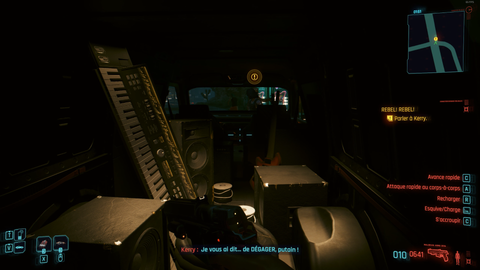 Rebel Rebel CP 2077 : Que dire à Kerry Eurodyne pour initier une romance avec lui ?