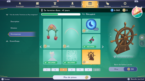 Voie des Étoiles Aventures au Pays Imaginaire DDV : toutes les missions et récompenses de la nouvelle saison !