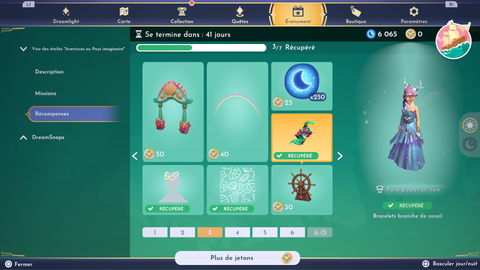 Voie des Étoiles Aventures au Pays Imaginaire DDV : toutes les missions et récompenses de la nouvelle saison !