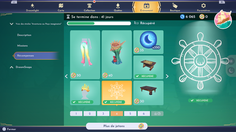 Voie des Étoiles Aventures au Pays Imaginaire DDV : toutes les missions et récompenses de la nouvelle saison !