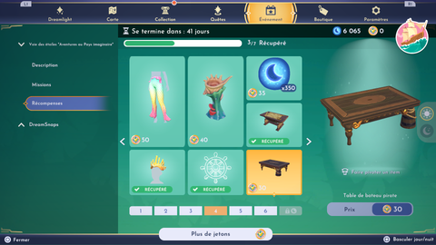 Voie des Étoiles Aventures au Pays Imaginaire DDV : toutes les missions et récompenses de la nouvelle saison !