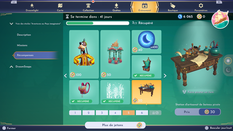 Voie des Étoiles Aventures au Pays Imaginaire DDV : toutes les missions et récompenses de la nouvelle saison !
