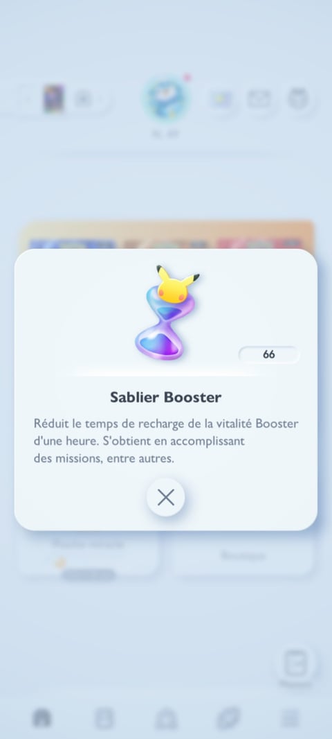 Je joue bien plus à Pokémon Pocket depuis que j'ai découvert ce système, il m'aide à ouvrir plus de boosters !