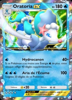 Oratoria EX tire son épingle du jeu dans Pokémon Pocket... Il est l'un des meilleurs decks de La Clairière d'Evoli