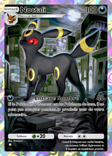 Deck Noctali Pokémon Pocket : la liste complète des cartes et comment le jouer