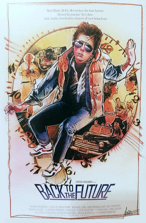 Voilà cinq affiches abandonnées de Retour Vers Le Futur : l'art de voir le même film sous différents prismes