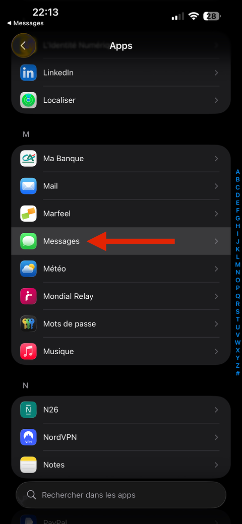 iOS 26 : comment activer le filtrage des messages et appels pour éviter ...