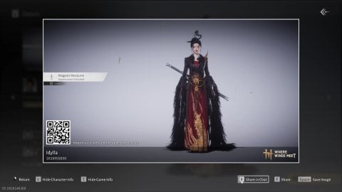 Character code et personnalisation Where Winds Meet : comment ça marche et quels sont les codes les plus stylés ?