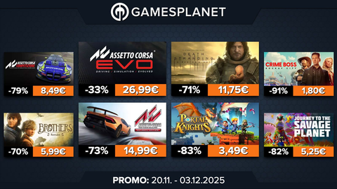 Gamesplanet fait chuter les prix des jeux pendant le Black Friday ! 